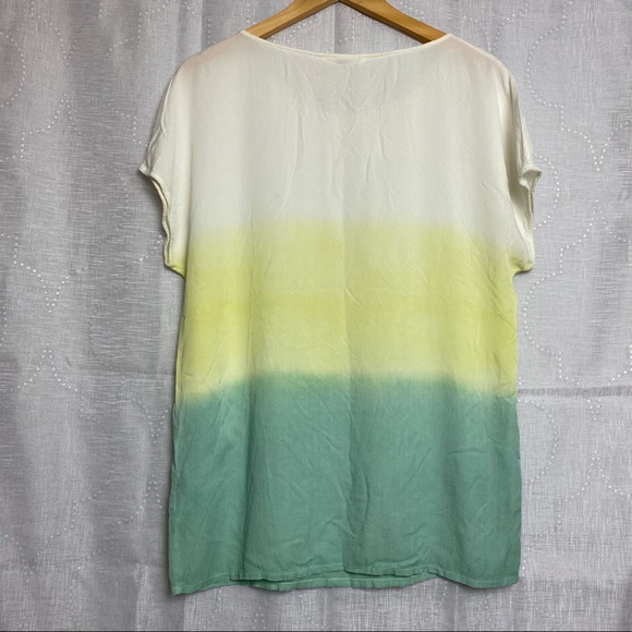 BB Dakota Malva Dip Ombré Top Anthropolgy size medium - Picture 5 of 5